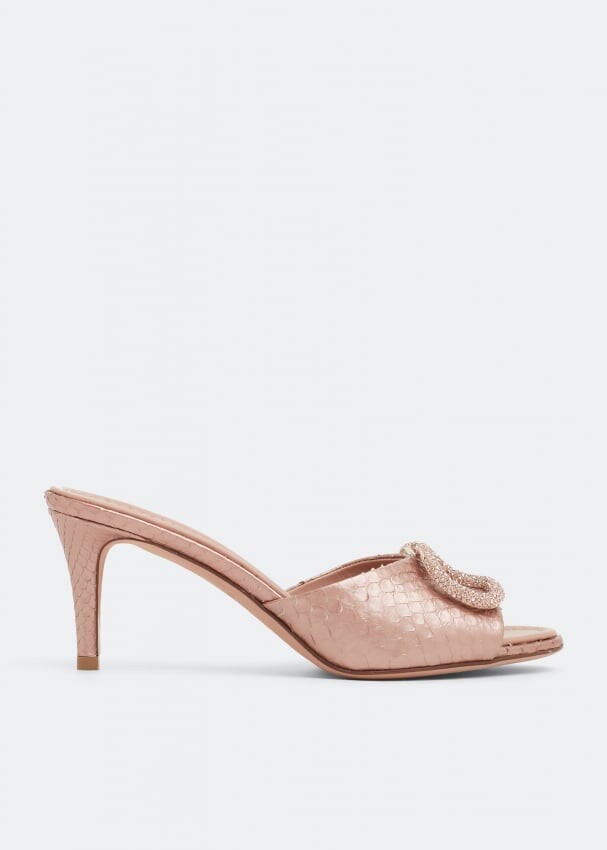 

Мюли VALENTINO GARAVANI VLogo Signature mules, розовый