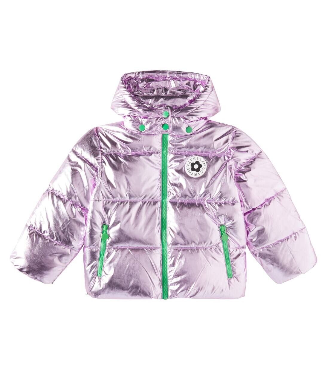 

Куртка-пуховик Stella Mccartney Kids, цвет lilac