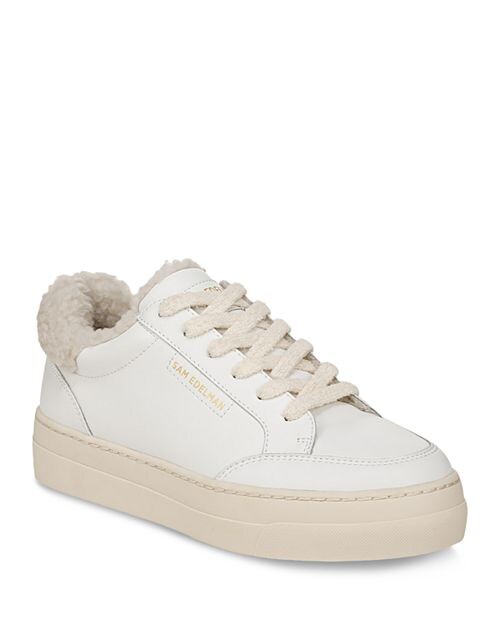 

Женские кроссовки Wess с флисовой отделкой Sam Edelman, цвет White
