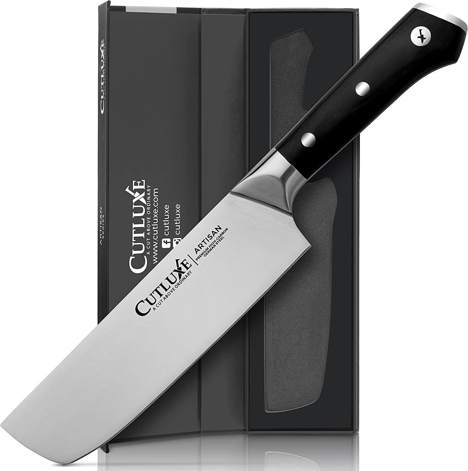 

Нож для овощей Cutluxe Nakiri Artisan