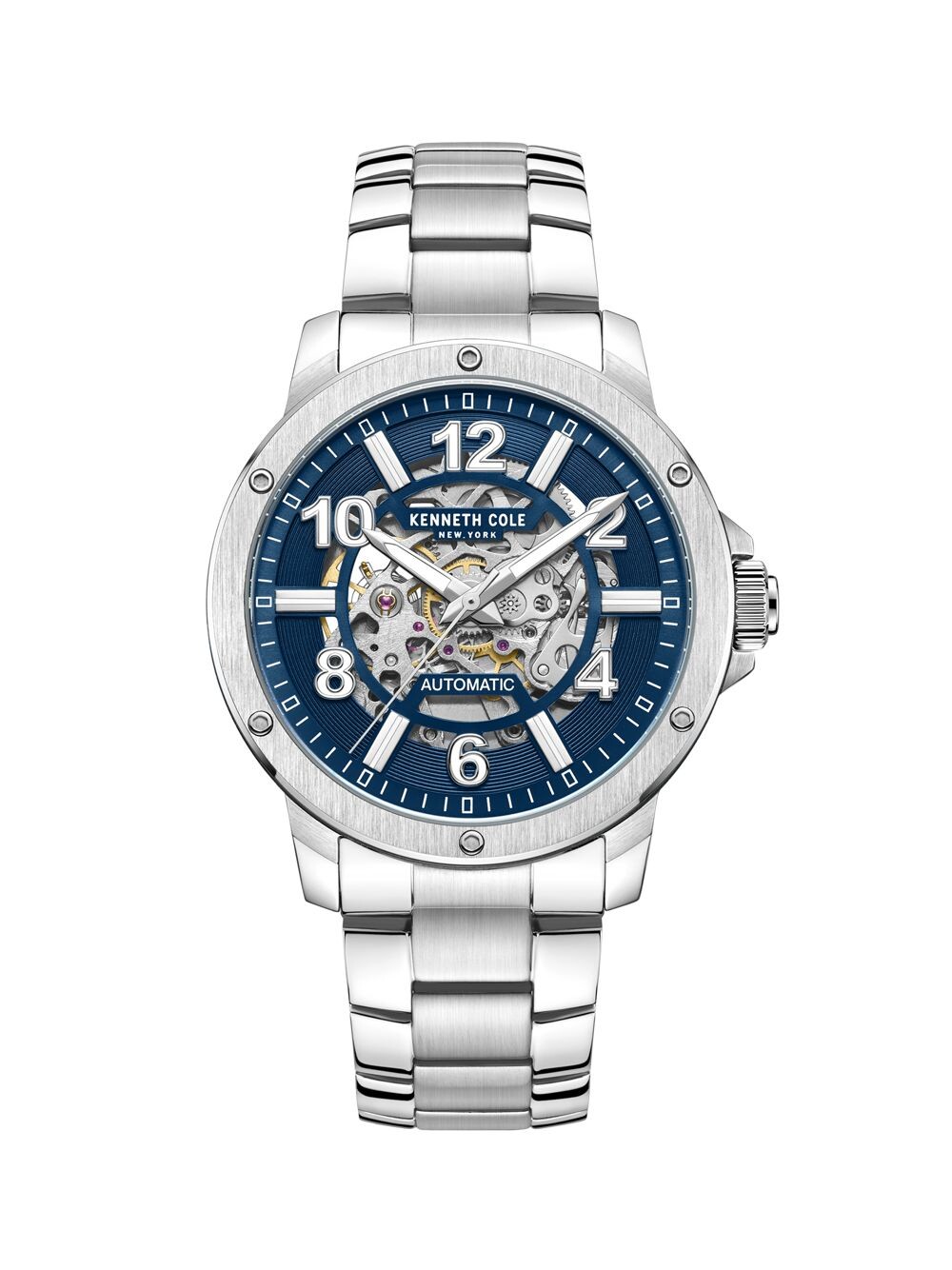 

Автоматические часы-скелетоны из нержавеющей стали Kenneth Cole