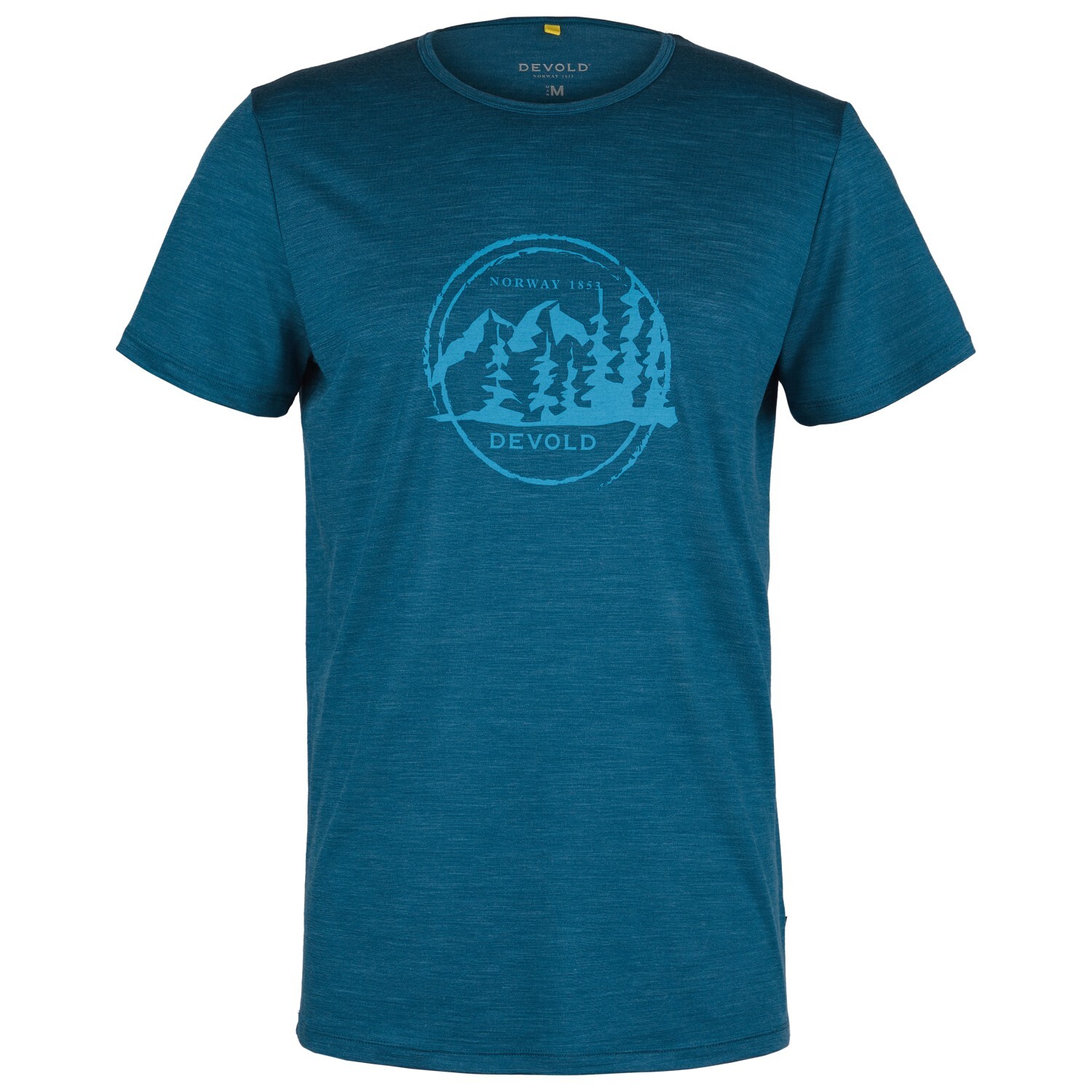 

Рубашка из мериноса Devold Ørskog Merino 130 Tee, цвет Flood, Оранжевый