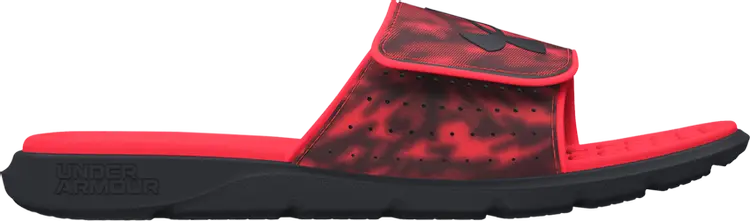 

Кроссовки Ignite Pro Graphic Strap Slide 'Black Red', черный