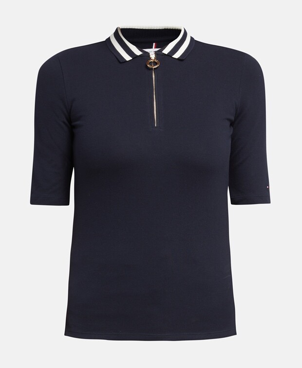 

Рубашка поло Tommy Hilfiger, темно-синий
