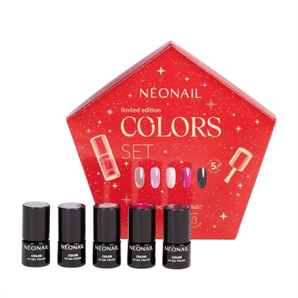Набор УФ-лаков для ногтей NEONAIL Christmas Colors Néonail
