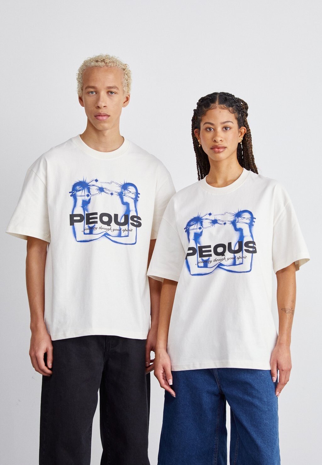 

Футболка с принтом Extended Spirit Graphic Unisex PEQUS, цвет star white