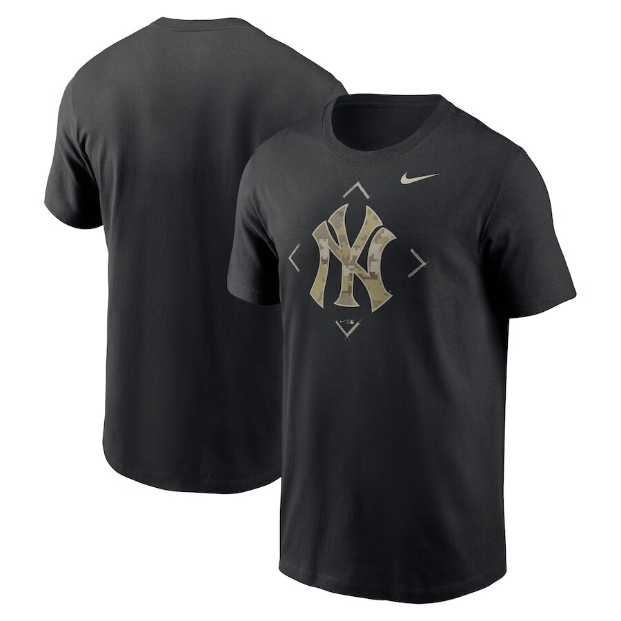 

Футболка с коротким рукавом Nike New York Yankees, черный