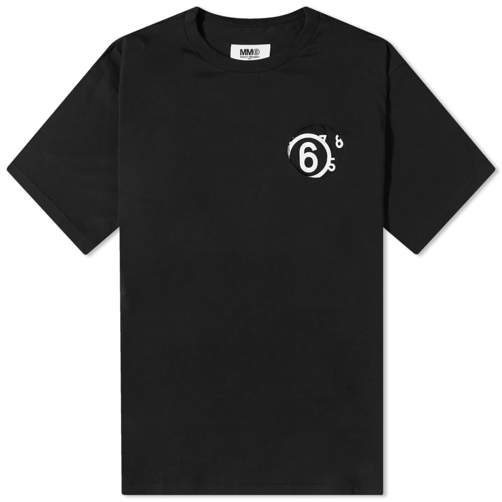 

Футболка MM6 Maison Margiela Chest Logo Tee, Серый