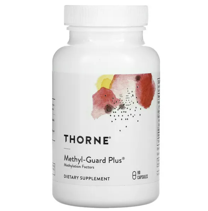 Витаминный комплекс Thorne Research Methyl-Guard Plus, 90 капсул витаминный комплекс повышение работоспособности улучшение памяти mind skills 90 капсул