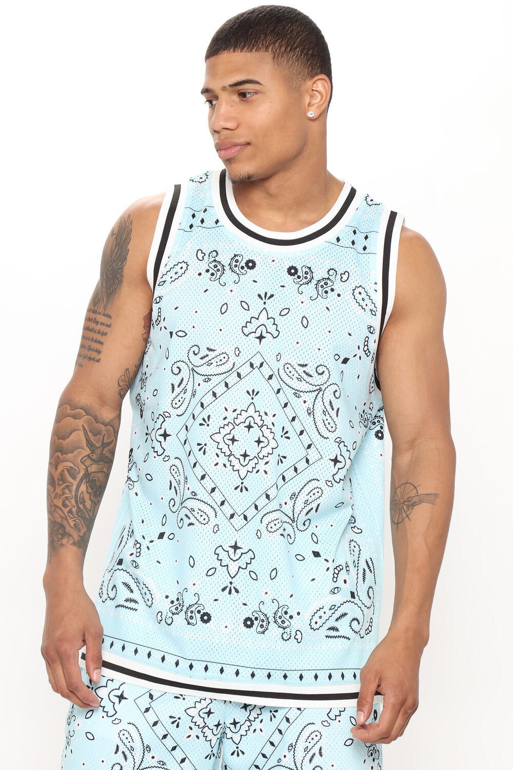 

Майка Fashion Nova FNMH974, синий
