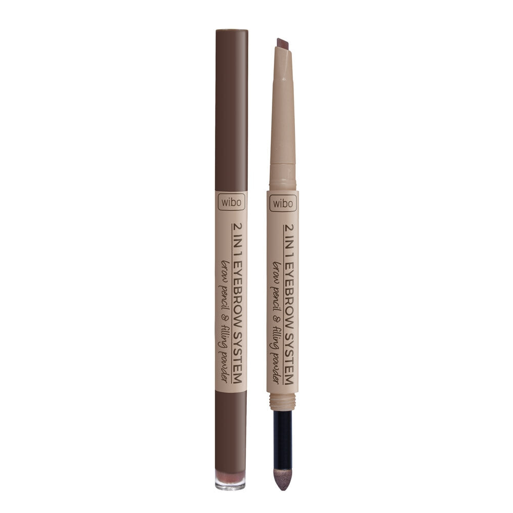 

Wibo Карандаш и спонж для бровей 2in1 Eyebrow System 1