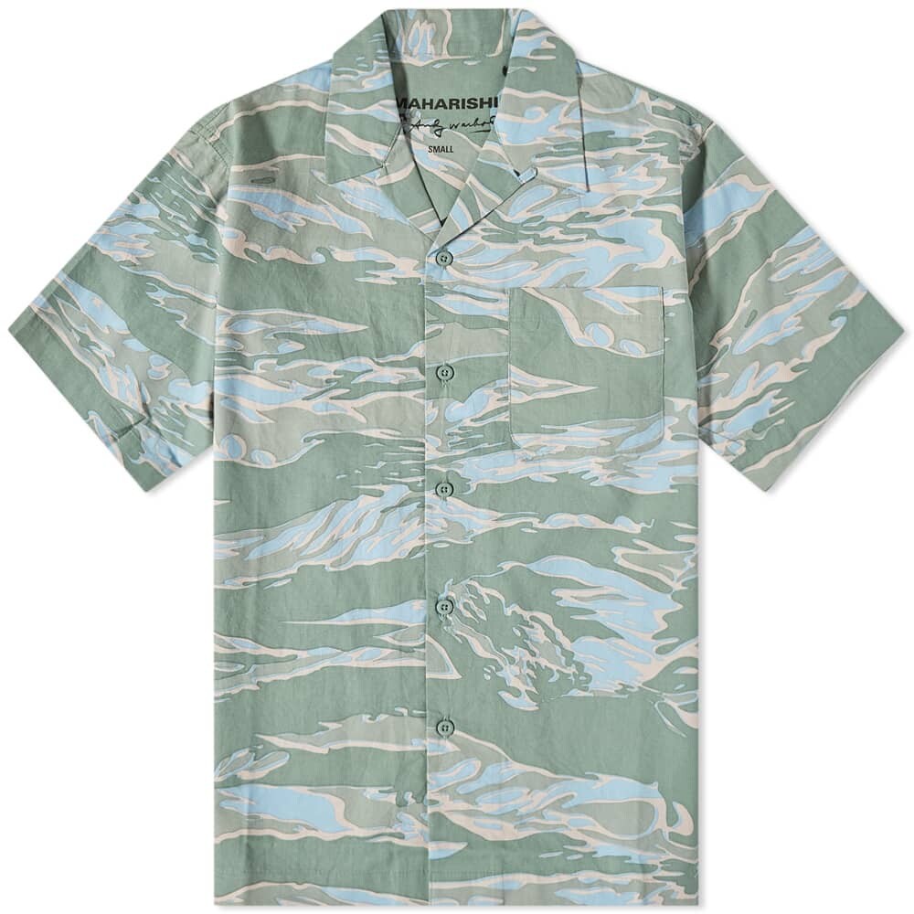 

Рубашка Maharishi Warhol Tigerskins Vacation Shirt