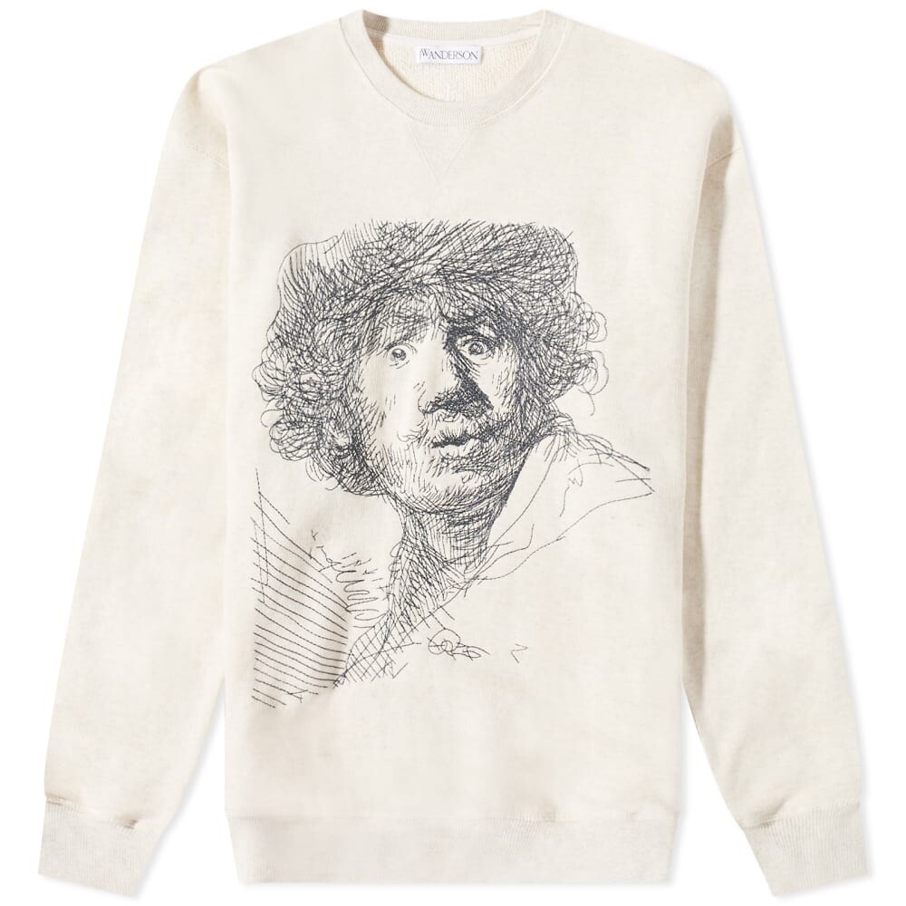 

Толстовка JW Anderson Rembrandt Embroidered Sweat