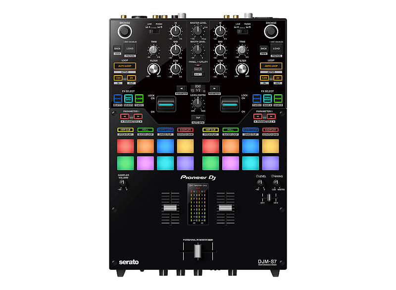 

Pioneer DJ DJM-S7 - 2-канальный DJ-микшер для выступлений в стиле скретч DJM-S7/UXEGCB