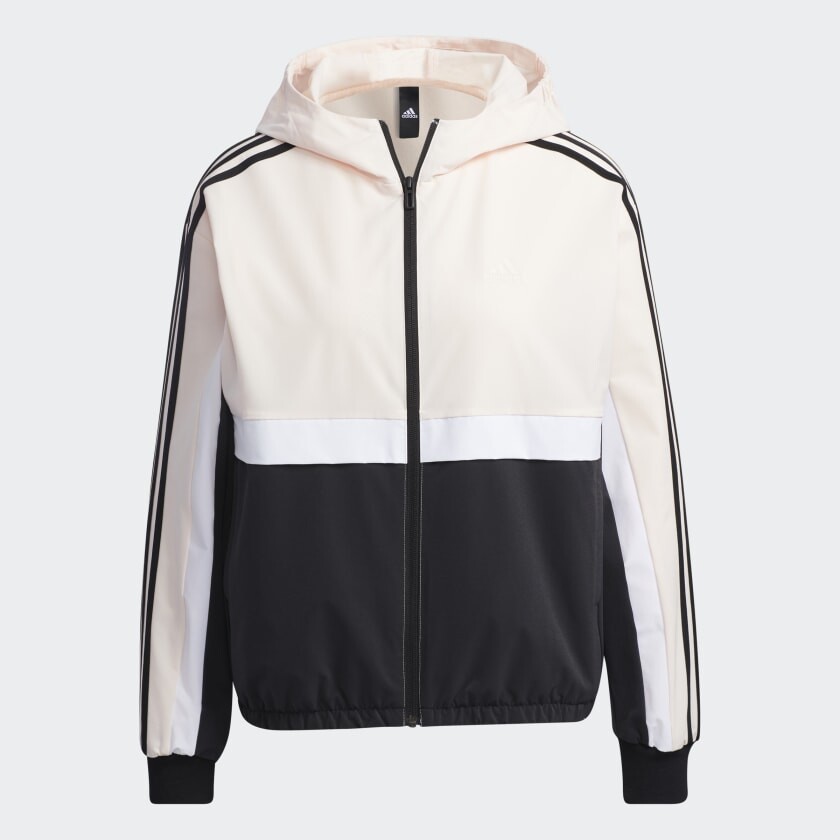 

Олимпийка adidas Hooded Jacket, Pink, Черный