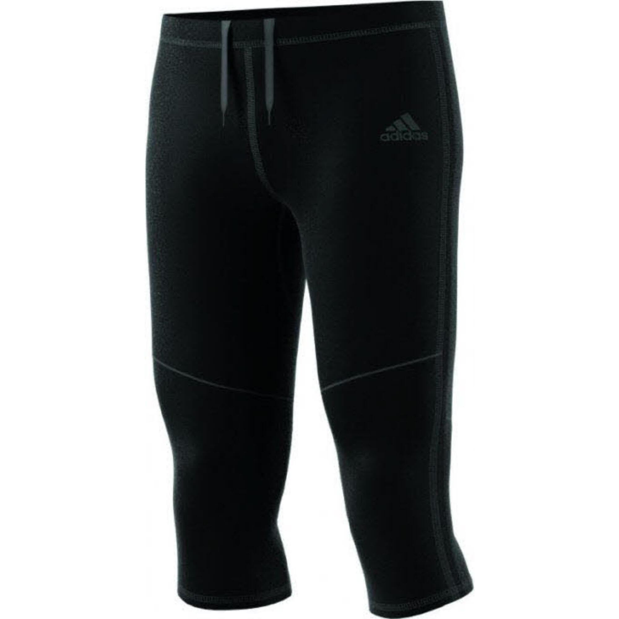 Брюки спортивные Adidas Response 3/4, черный брюки вратарские мужские demix черный