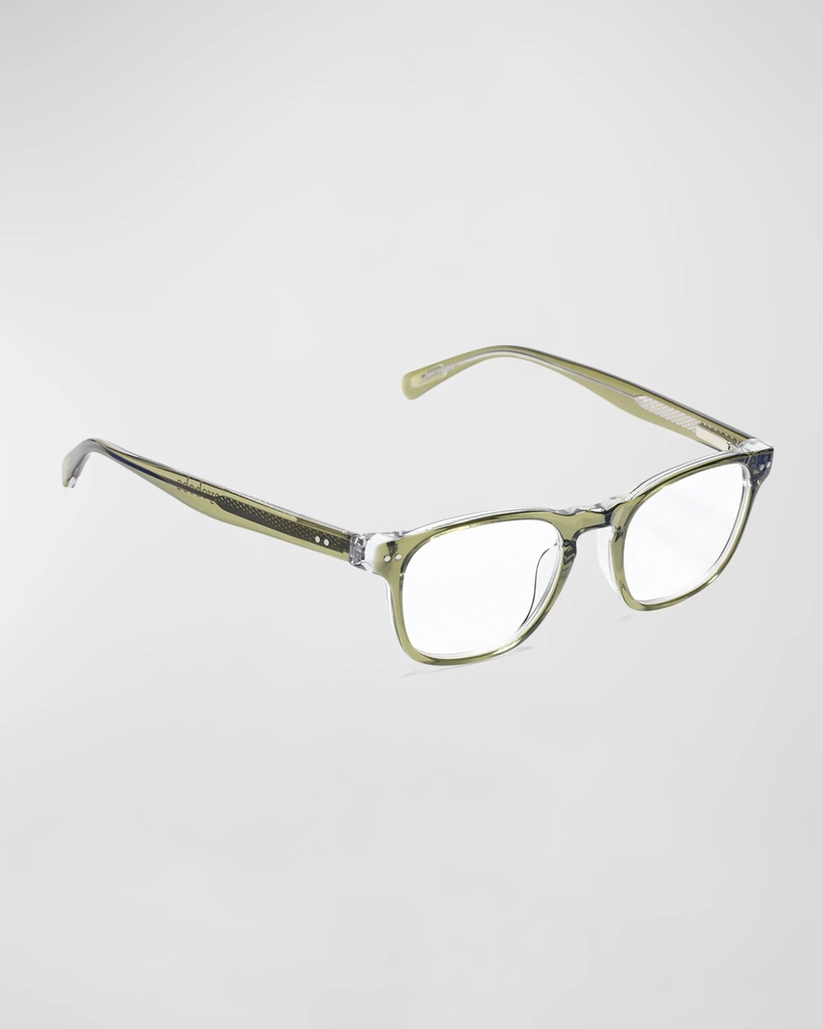 

Очки для чтения Old Sport Rectangular Acetate Readers Eyebobs, цвет Olive Crystal