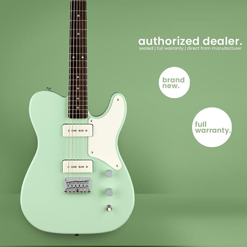 

Fender Squier - Paranormal Baritone Cabronita Tele - Laurel FB Surf Green