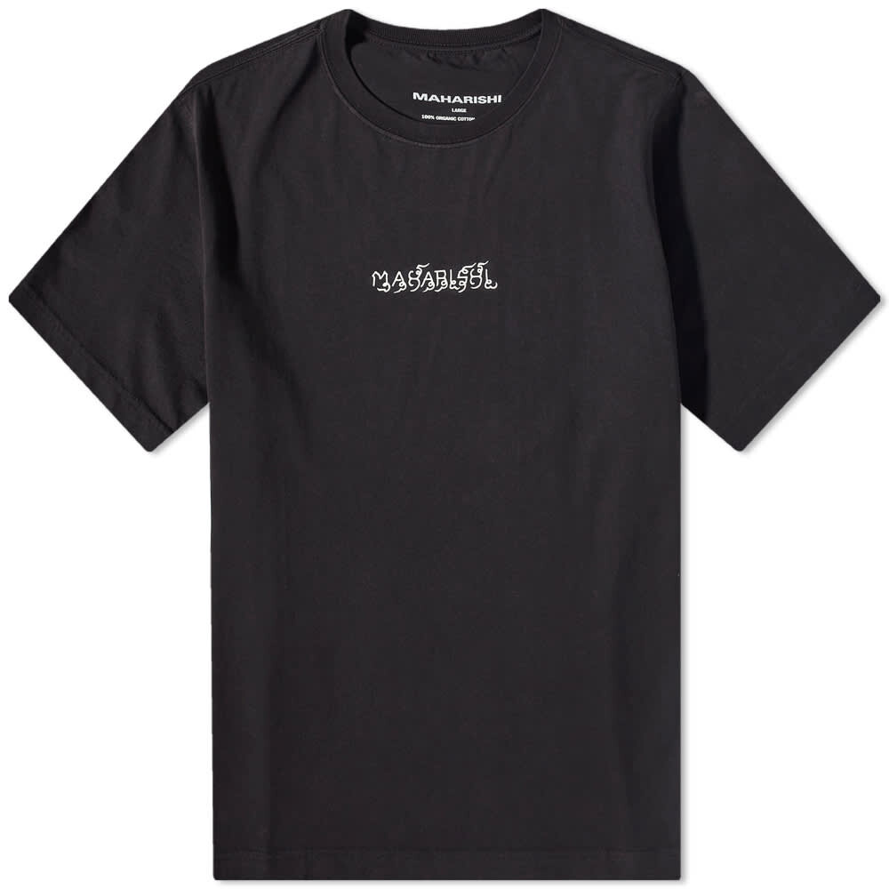 

Футболка Maharishi Thai Script Tee, Черный