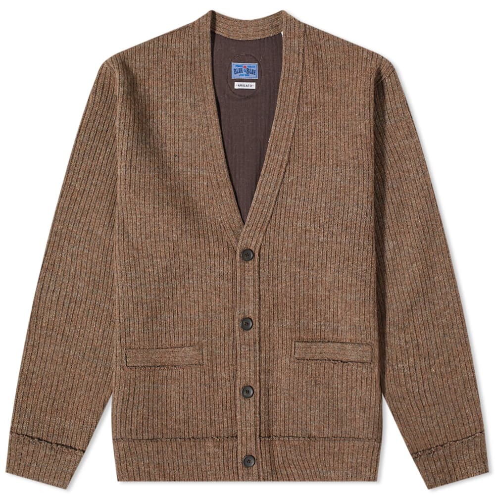 

Джемпер Blue Blue Japan Recycled Wool Cardigan, Коричневый