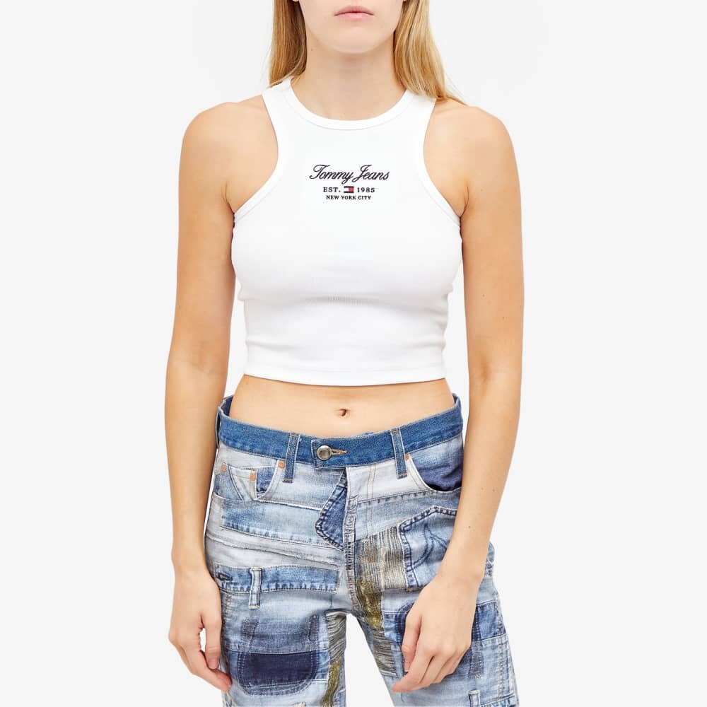 

Майка с логотипом Tommy Jeans, белый