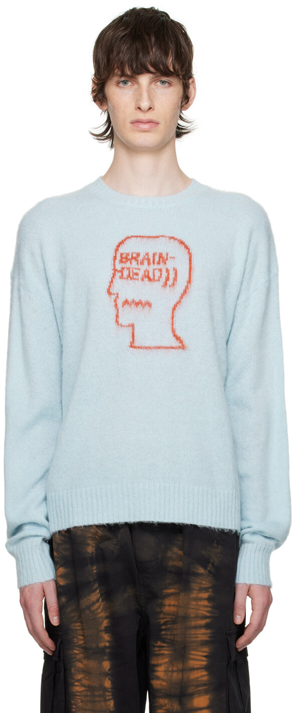 

Синий свитер Superfuzz Brain Dead