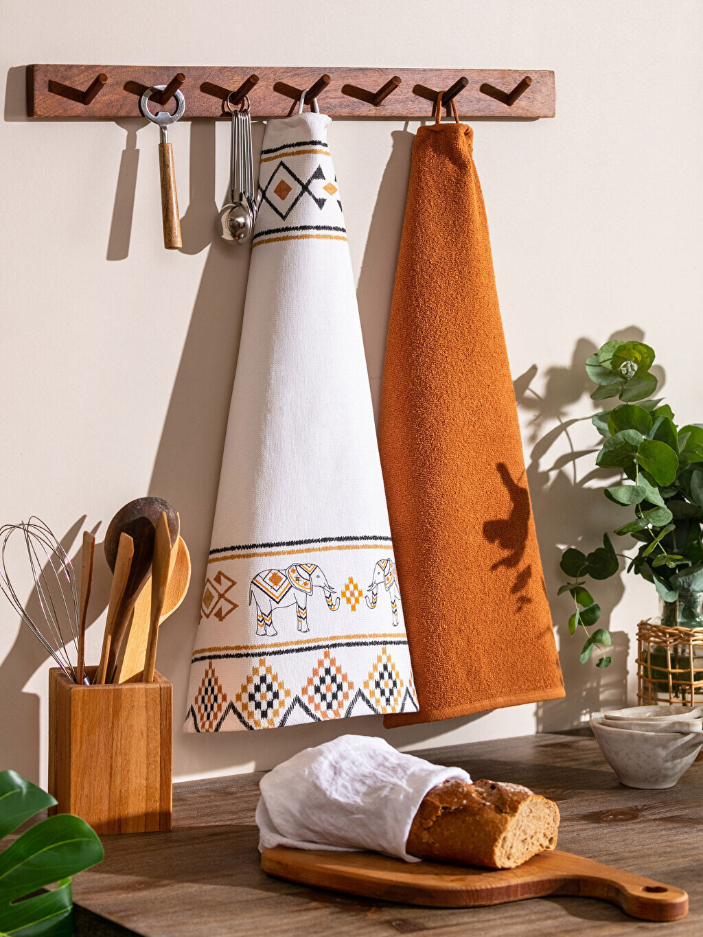 

Полотенце для сушки с принтом, 2 упаковки, 40x50 см LCW Home