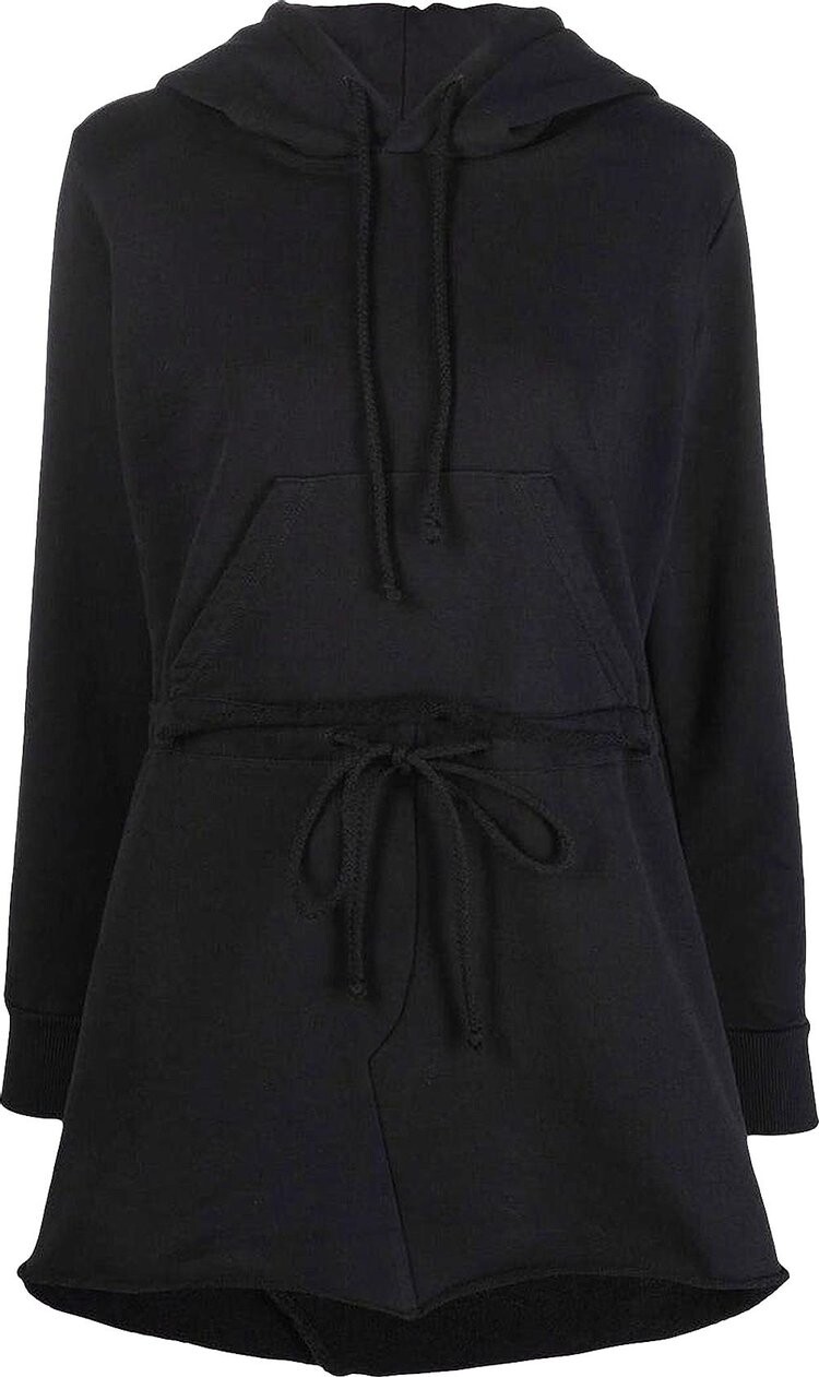

Худи MM6 Maison Margiela Hoodie Long-Sleeve Dress 'Black', черный