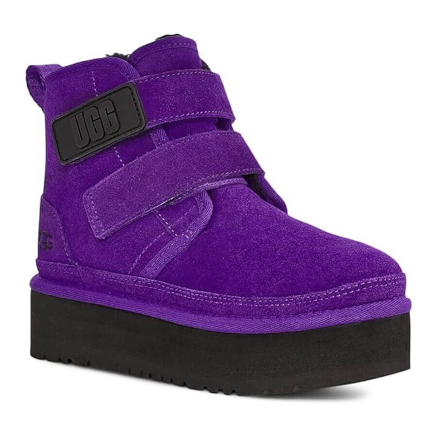 

Детские ботинки UGG Child K Neumel Platform Chukka Unisex, фиолетовый/черный