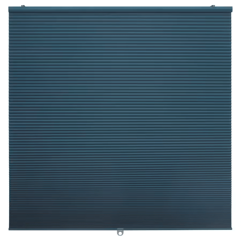 Римская штора Ikea Hoppvals 60x155 см, синий