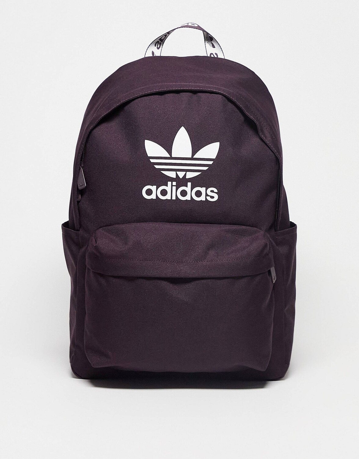 

Темно-бордовый рюкзак с трилистником adidas Originals Adicolor