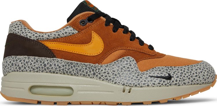 Лимитированные кроссовки Nike Atmos x Air Max 1 B 'Safari', коричневый - фото