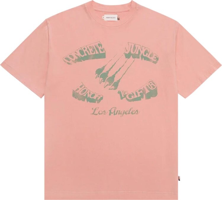 

Футболка Honor The Gift Concrete Jungle Short-Sleeve T-Shirt 'Peach', розовый