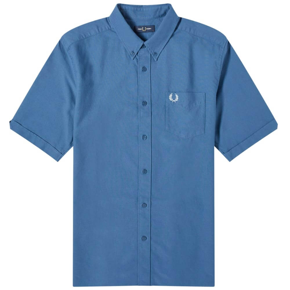 Рубашка Fred Perry Oxford, синий