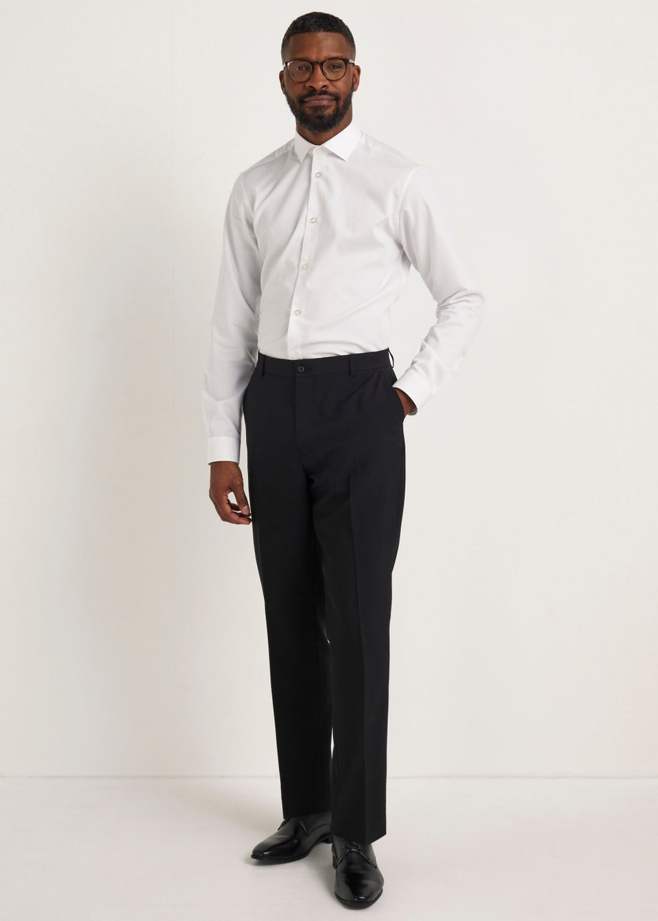 Taylor & Wright Черные официальные брюки стандартного кроя wright s 2k standard джинсовые брюки