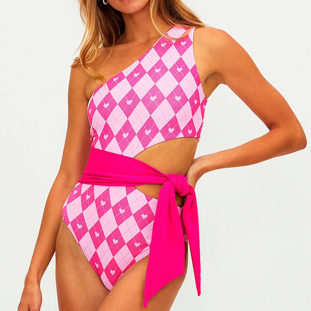 

Купальник Beach Riot Carlie One-Piece, розовый