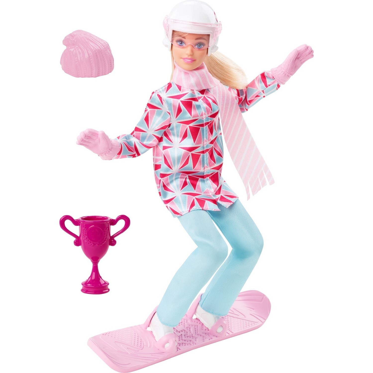 

Кукла Barbie сноубордистка HCN32