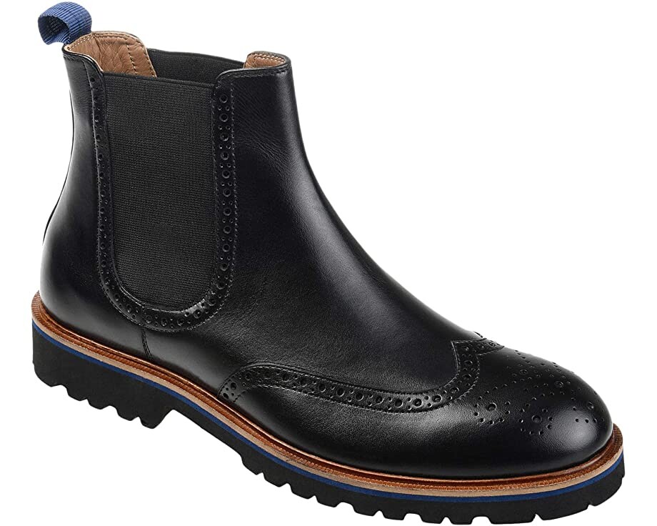 

Ботинки Nash Wing Tip Chelsea Boot Thomas & Vine, черный