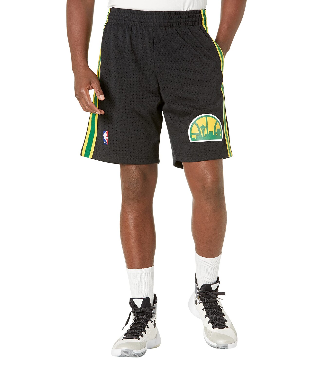 

Шорты Mitchell & Ness, NBA Reload Swingman Shorts Supersonics 1994