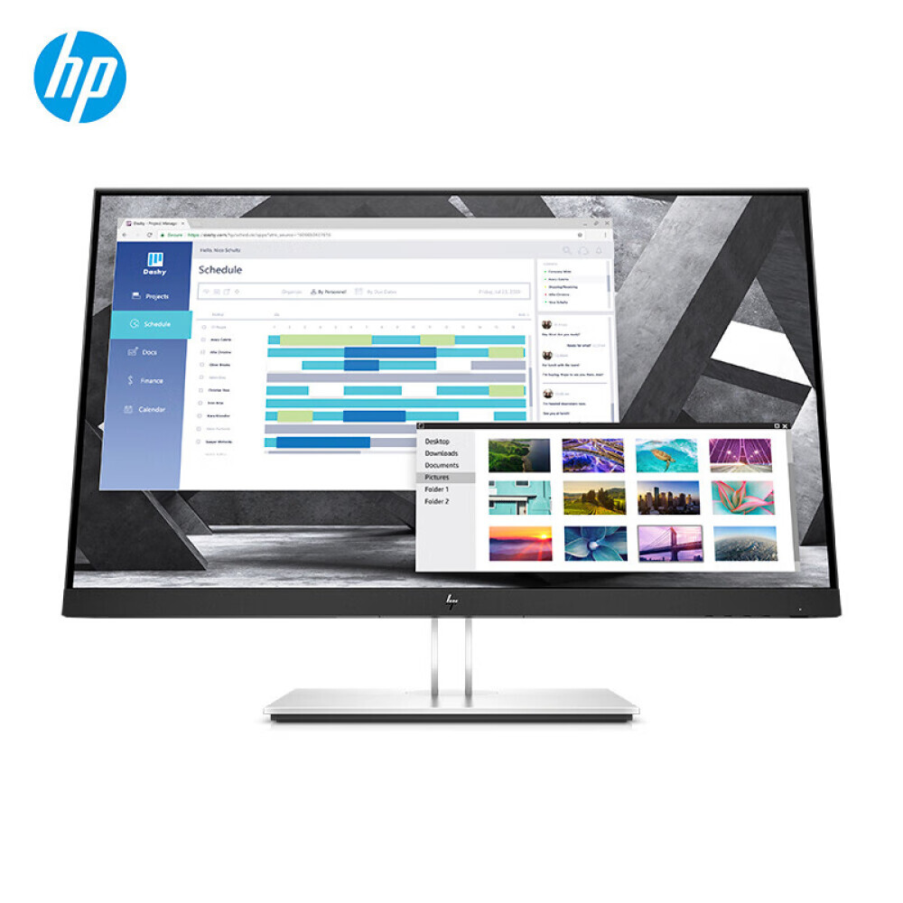 

Монитор HP E27q G4 27" IPS 2K синий