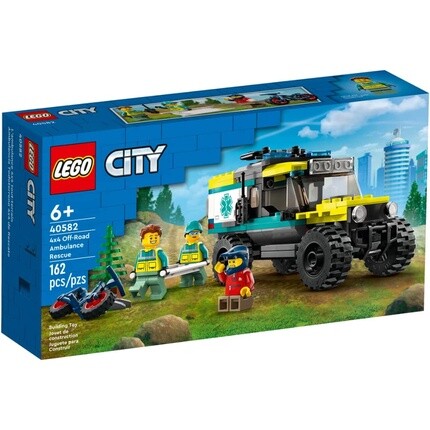 

Конструктор Lego 40582 City 4x4 спасательная машина скорой помощи по бездорожью