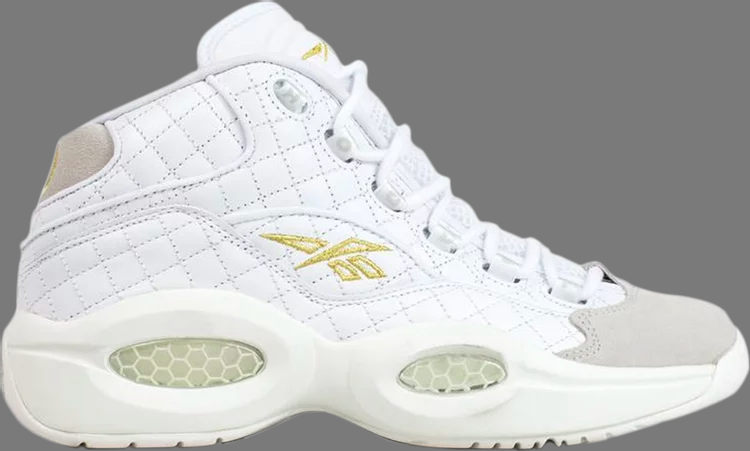 reebok question mid Кроссовки question mid 'white party' Reebok, белый