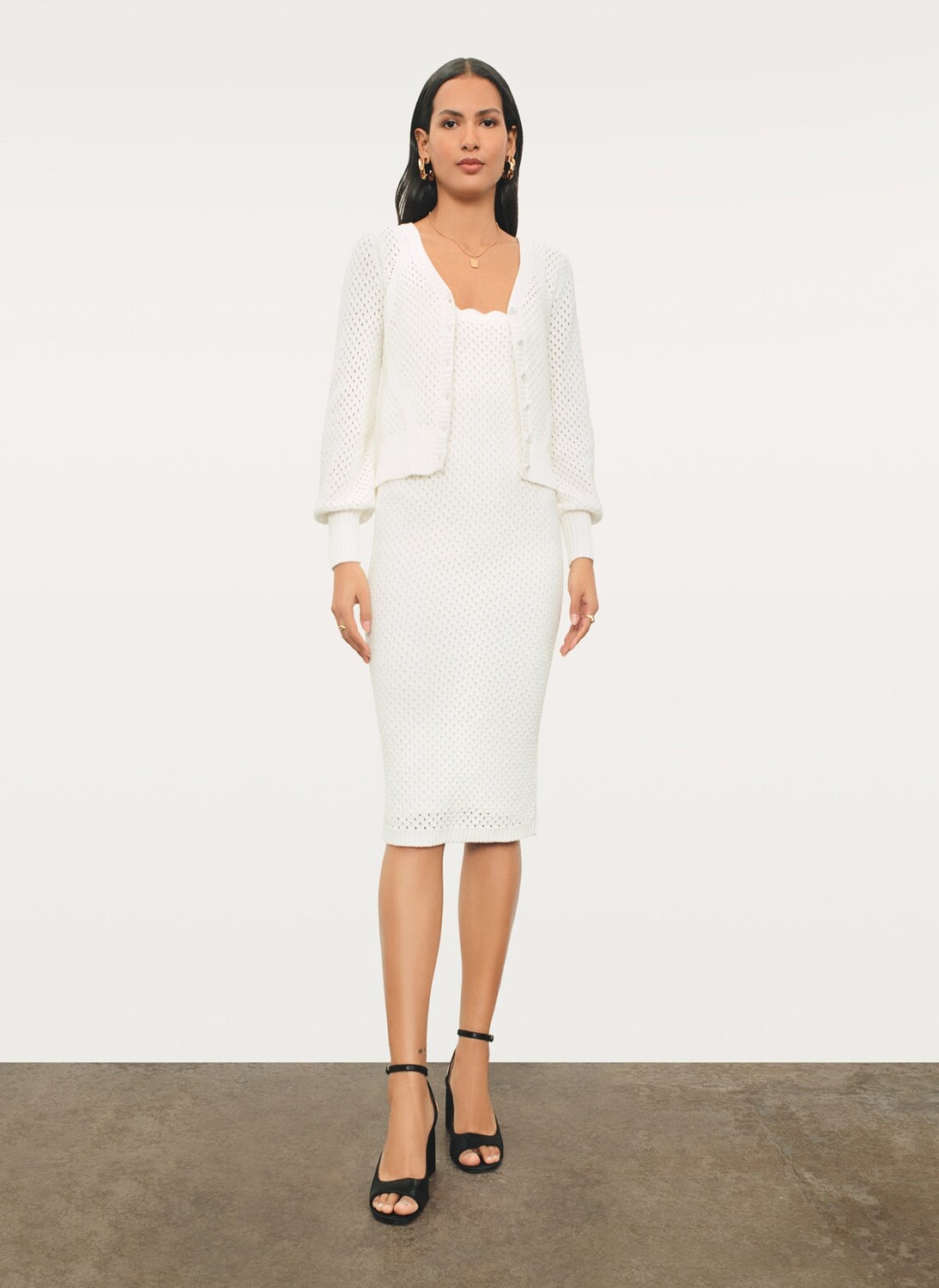 

Кардиган с V-образным вырезом Donna Karan, Коричневый