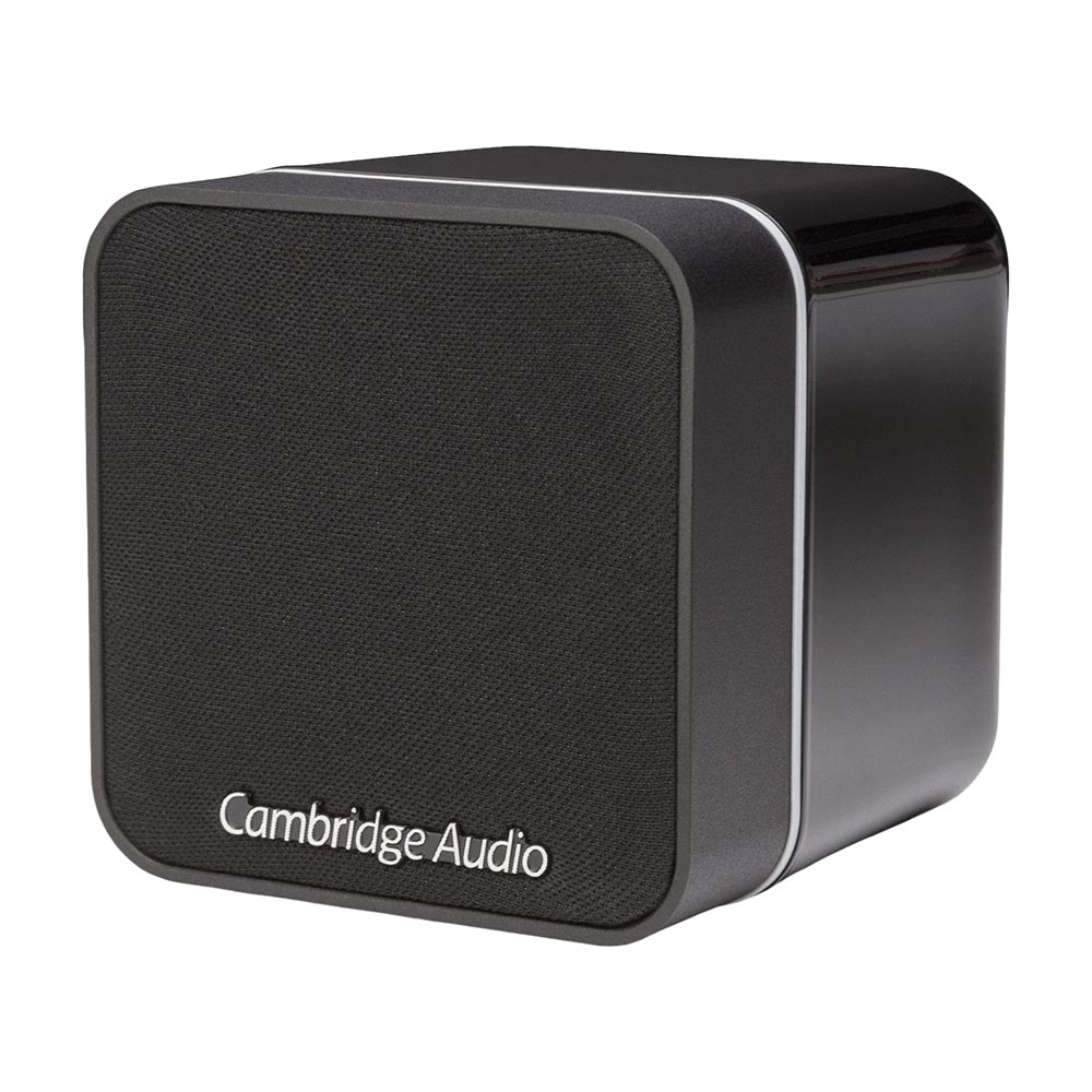 Полочная акустика Cambridge Audio Minx Min 12, 1 шт, черный кронштейн для колонок cambridge audio minx 400m swivel bracket white