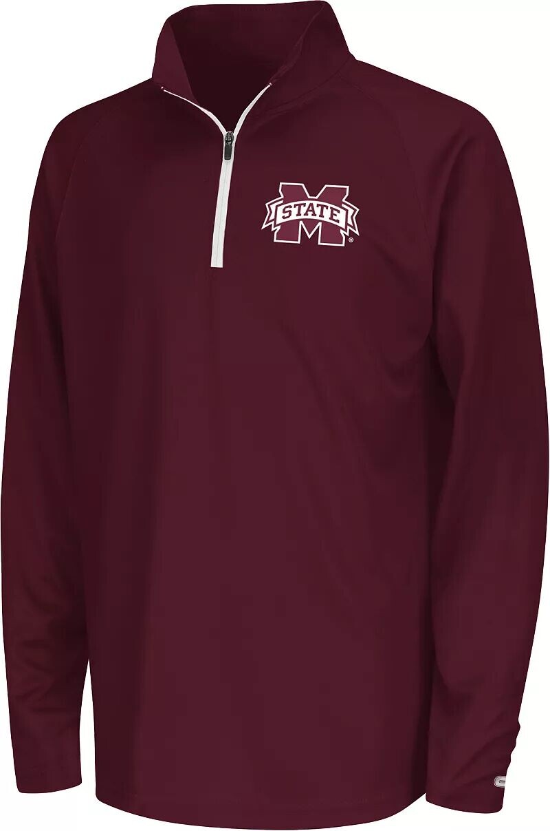 

Colosseum Куртка Youth Mississippi State Bulldogs Maroon Draft на молнии