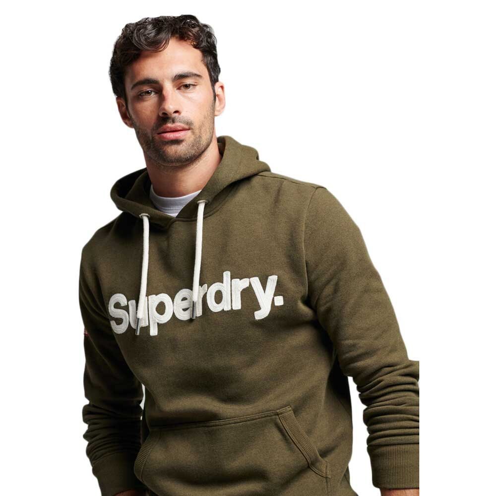 

Худи Superdry Vintage Core Logo Classic, коричневый