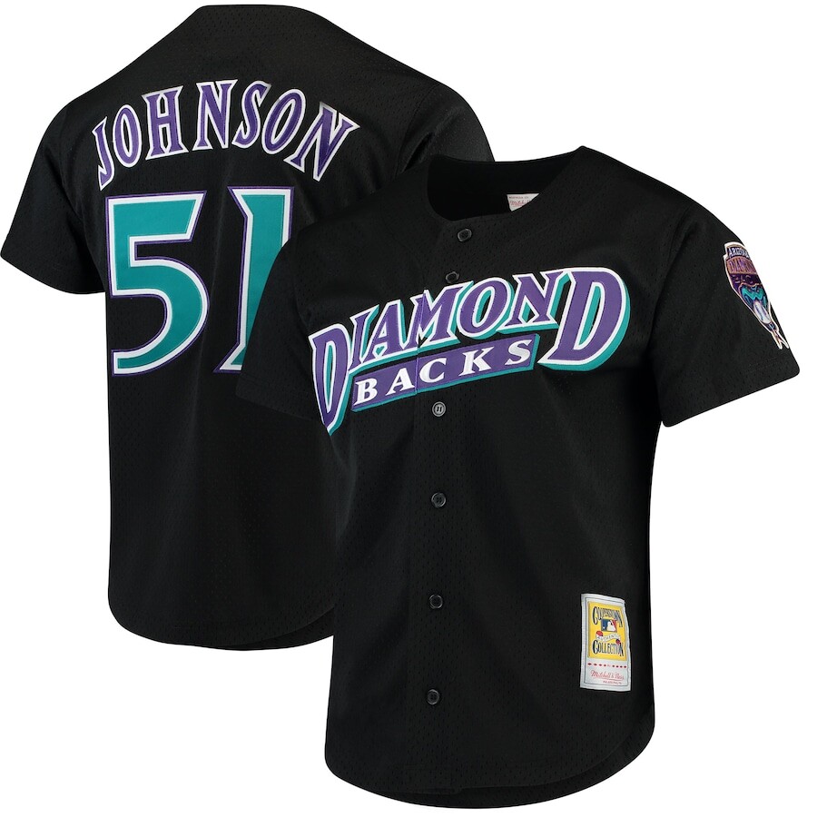 

Джерси Mitchell & Ness Arizona Diamondbacks, черный