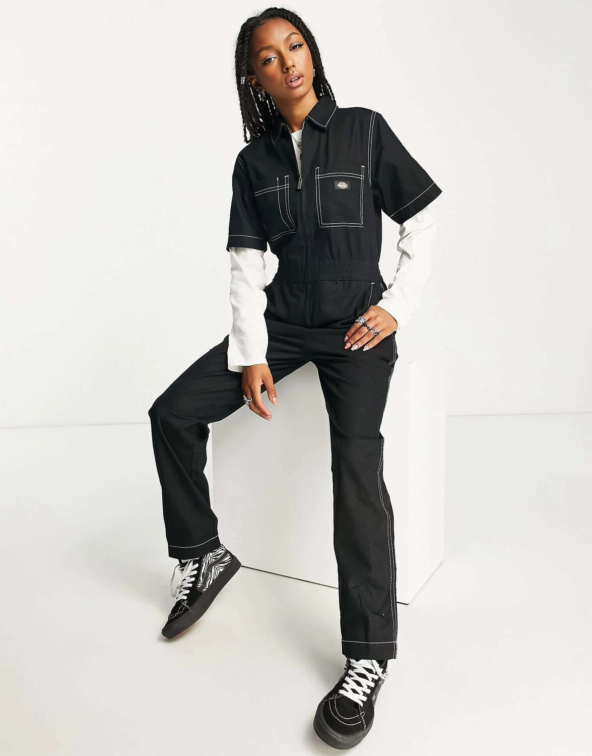 

Черный комбинезон Dickies Florala