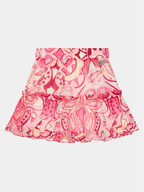 

Юбка стандартного кроя Guess, розовый