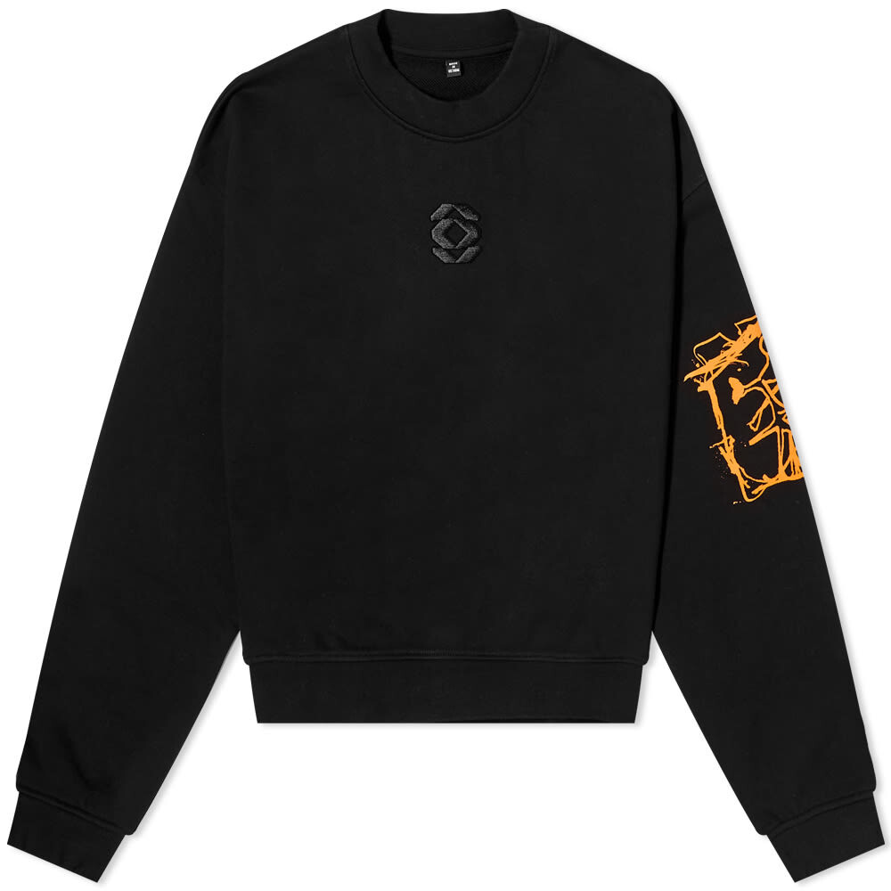 

Толстовка McQ Graphic Crew Sweat, Черный